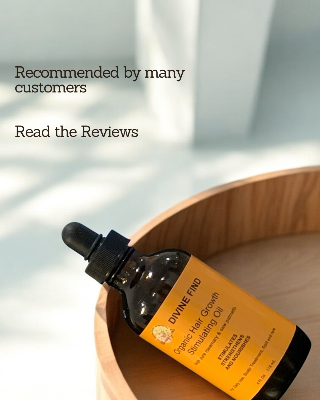 Organic Hair Growth Stimulating Oil