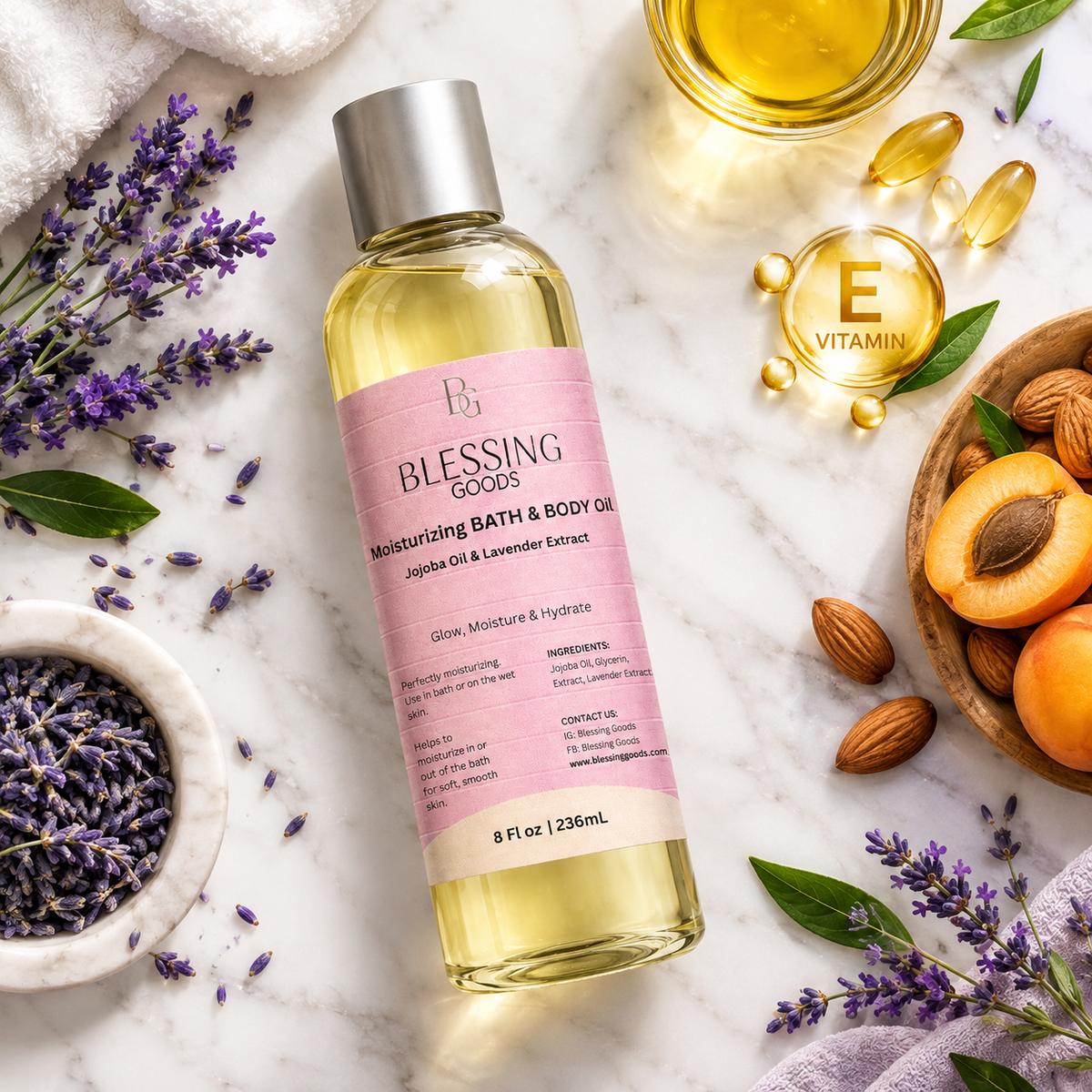 Bath & Body Oil Lavender