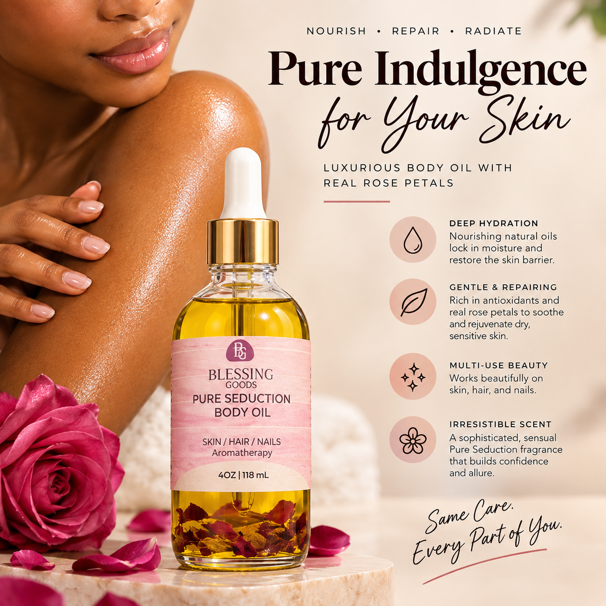 Pure Seduction Body Oil