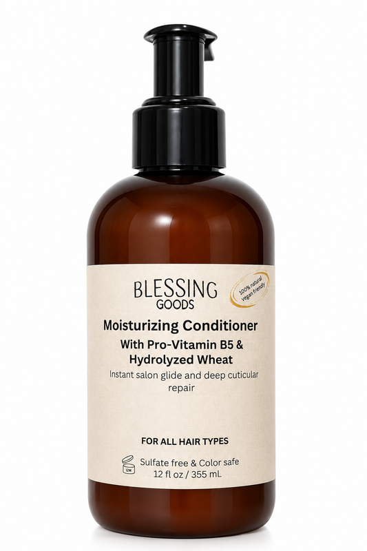 Moisturizing rinse out Conditioner Whit Pro-Vitamin B5 & Hydrolyzed Wheat