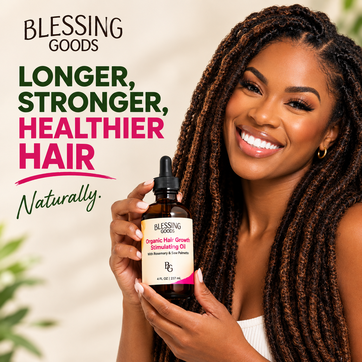 Organic Hair Growth Stimulating Oil