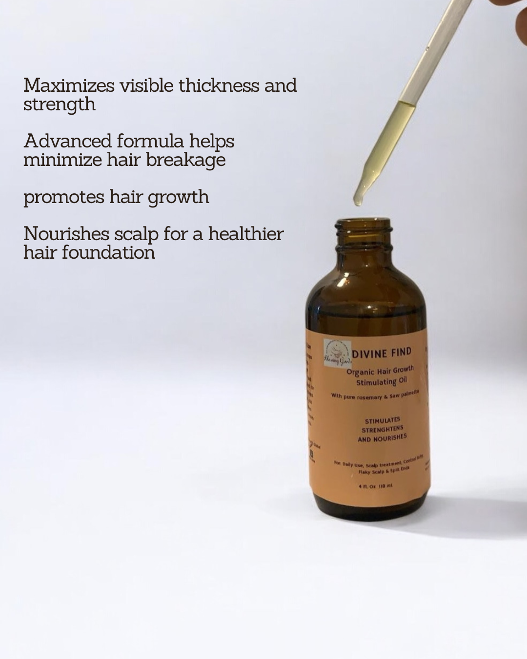 Organic Hair Growth Stimulating Oil